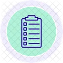 Agenda list  Icon