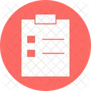 Agenda List Agenda Plan Checklist Icon