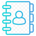 Lista Telefonica Contatos Agenda De Enderecos Ícone