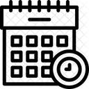 Programacao Calendario Data Ícone