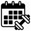 Programacao Calendario Exercicio Ícone