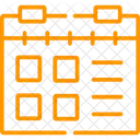 Programacao Calendario Data Ícone