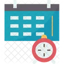 Agendar Planejar Calendario Ícone