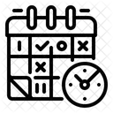 Programacao Calendario Data Ícone