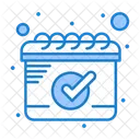 Verificar Cronograma Verificar Tarefa Verificar Planejamento Ícone