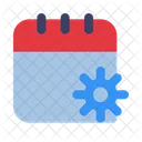 Agendamento Inteligente Agendador De IA Calendario Automatizado Ícone