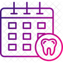 Agendamento Odontologico Consulta Clinica Ícone