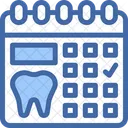 Agendamento odontológico  Ícone