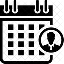 Agenda Pessoal Relogio Pessoal Ícone