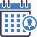 Agenda Pessoal Relogio Pessoal Ícone