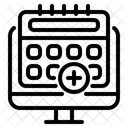 Agendar Verificar Calendario Ícone