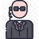 Autonomous Agent Secret Icon