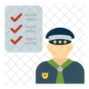 Agent Customs Detection Icon