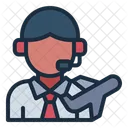 Agent De Voyages Conseiller Planificateur Icône