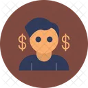 Business Man Support Icon