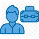Agent Broker Business Icon