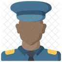 Agente Di Polizia Maschio Polizia Legge Icon