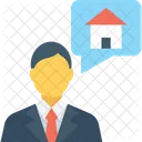 Agente Immobiliare Immobiliare Icon