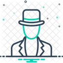 Agenten Makler Zuhalter Symbol