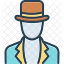 Agenten Makler Zuhalter Symbol