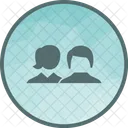 Agents Clients Broker Icon