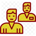 Agents Clients Employees Icon