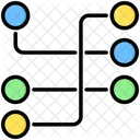 Aggregate Map System Icon