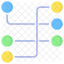 Aggregate Map System Icon