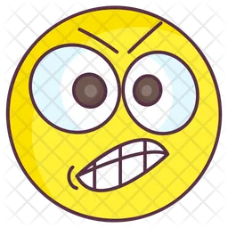 Aggressive Emoticon Emoji Icon