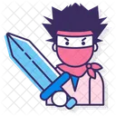 Iaggro Aggro Kampfspiel Symbol