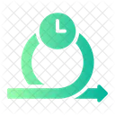 Agile Clock Iteration Icon