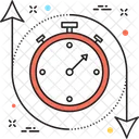 Agile Development Stopwatch Icon