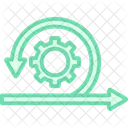 Agile Entwicklung  Symbol