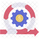 Agile Flexibility Scrum Icon