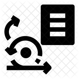 Agile process Icon - Download in Glyph Style