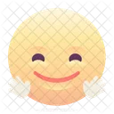 Agitant Mains Emoji Icône