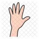 Agitar la mano  Icono