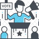 Agitation Agitation Voting Icon
