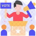Agitation Agitation Voting Icon