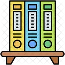 Carpetas Archivos Almacenamiento Icono