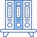 Carpetas Archivos Almacenamiento Icono