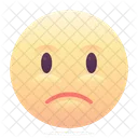 Triste Emoji Smiley Ícone