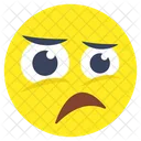 Emoji Triste Emoticon Sorridente Ícone