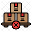 Agotado Agotado Stock Icono