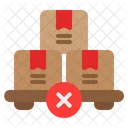 Agotado Agotado Stock Icono
