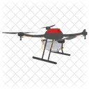 Landwirtschaftsdrohne Hubschrauber Erntedrohne Icon
