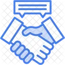 Agreement Handshake Deal Icon