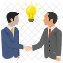 Agreement Partnership Handshake Icon