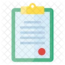 Agreement Contract Record Icon