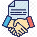 Agreement Business Deal Handshake Icon